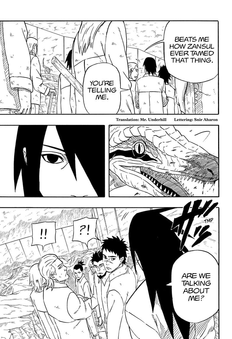 Naruto: Sasuke's Story—The Uchiha and the Heavenly Stardust: The Manga chapter 2 page 3