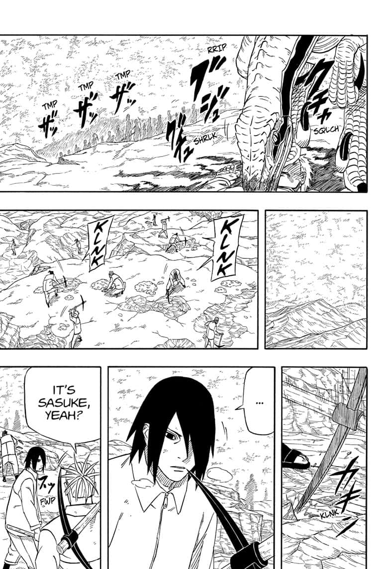 Naruto: Sasuke's Story—The Uchiha and the Heavenly Stardust: The Manga chapter 2 page 5