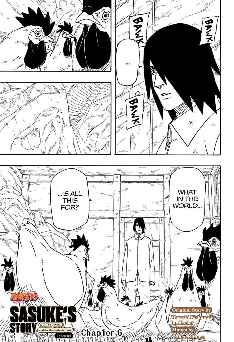 Naruto: Sasuke's Story—The Uchiha and the Heavenly Stardust: The Manga chapter 6 page 1