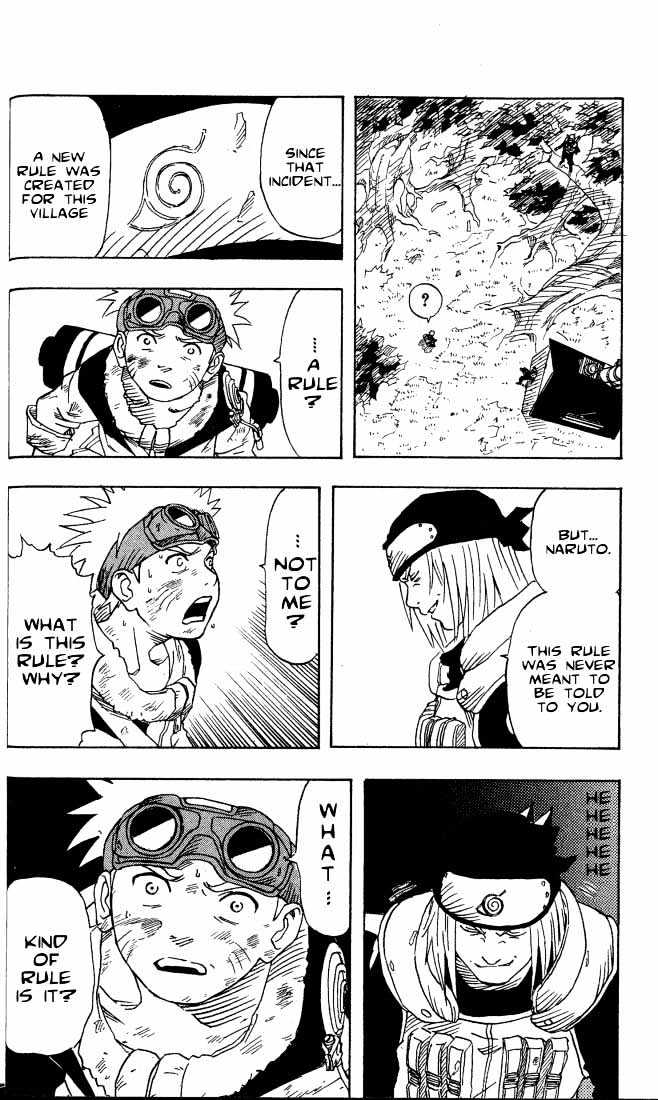 Naruto chapter 1 page 28