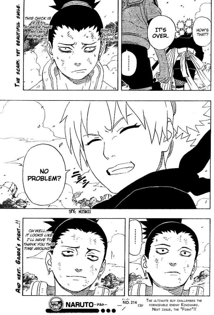 Naruto chapter 214 page 21