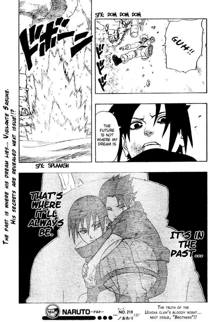 Naruto chapter 219 page 36