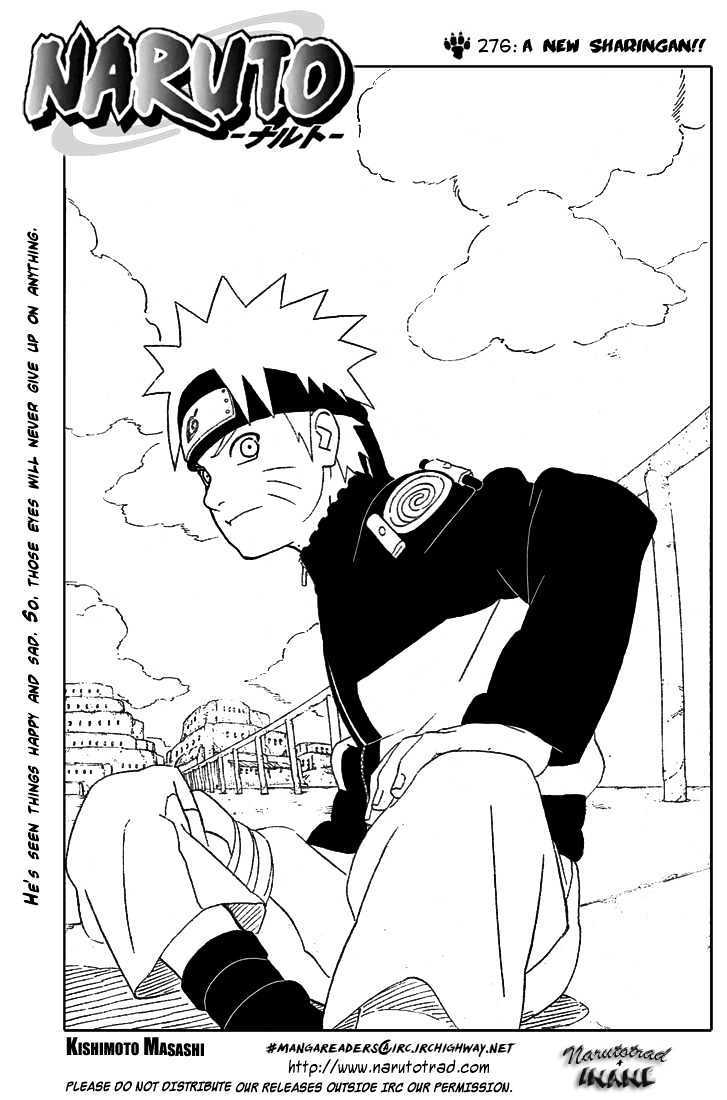 Naruto chapter 276 page 1