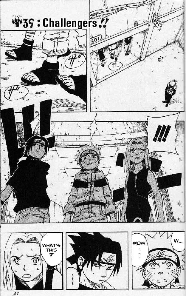 Naruto chapter 39 page 2