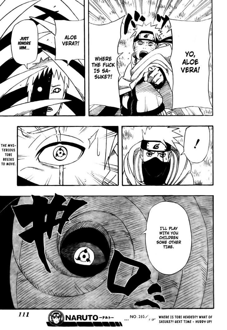 Naruto chapter 395 page 17