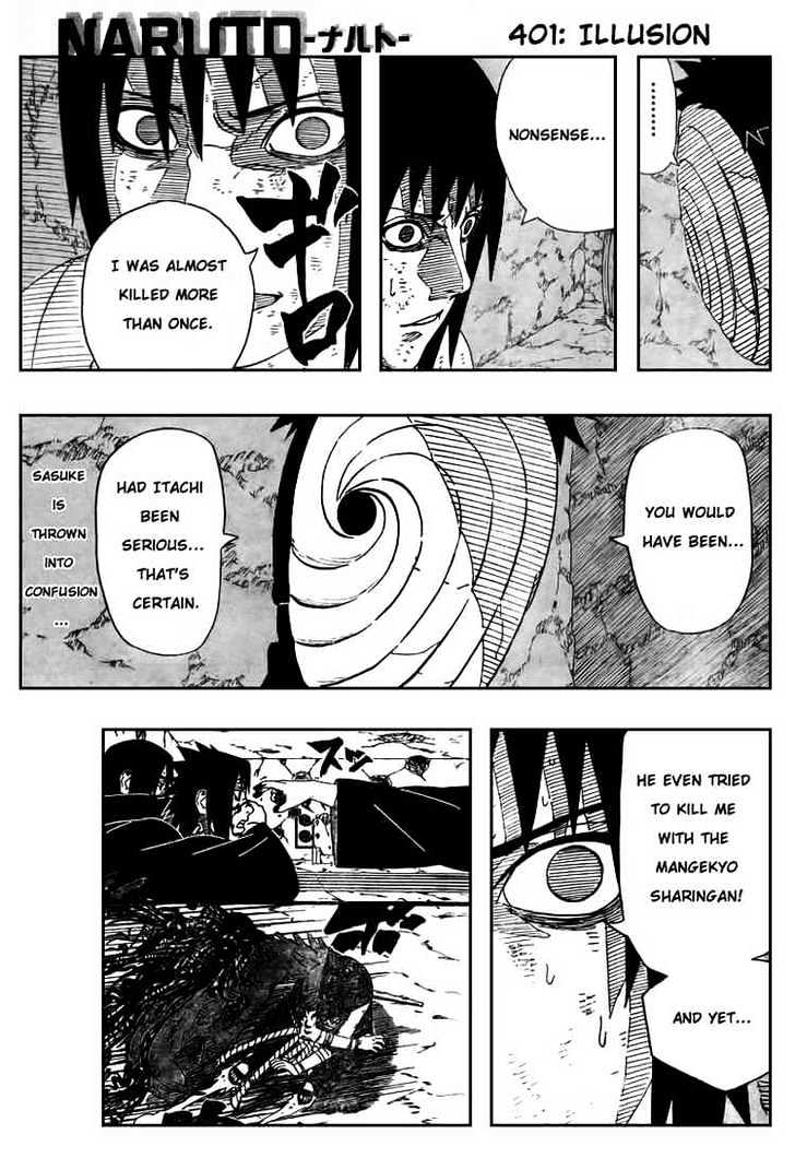 Naruto chapter 401 page 1