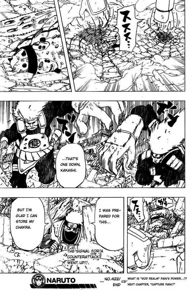 Naruto chapter 422 page 16