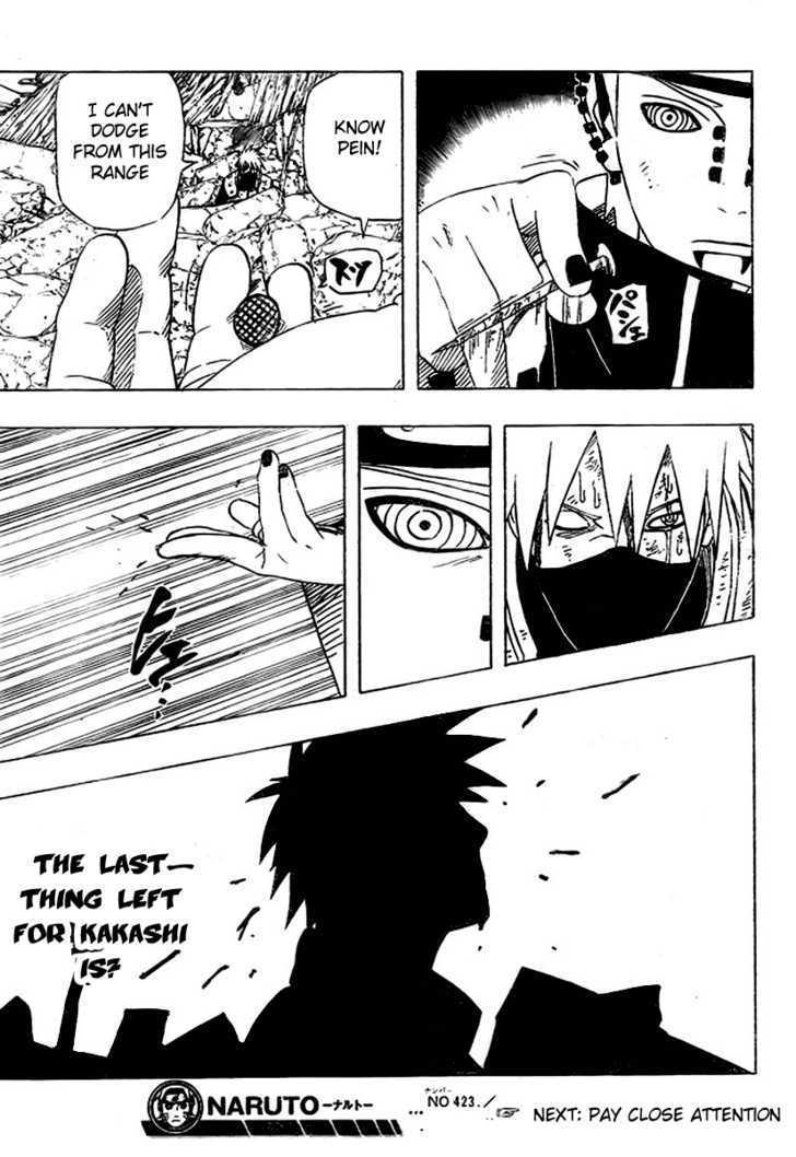 Naruto chapter 423 page 16