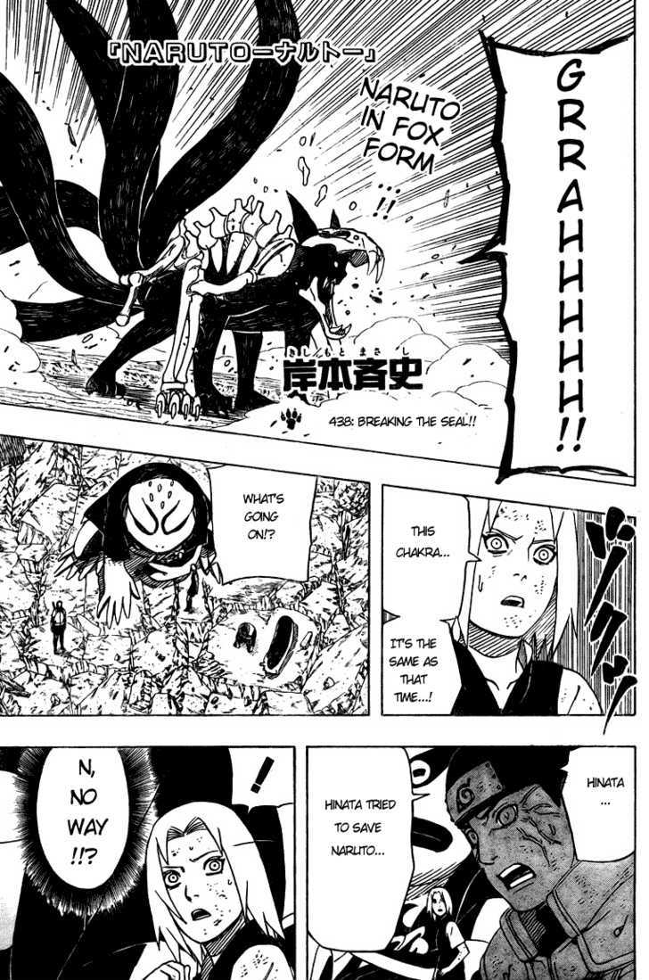 Naruto chapter 438 page 1