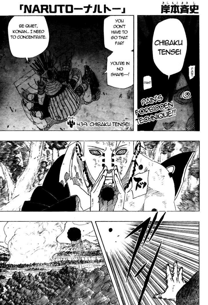 Naruto chapter 439 page 1