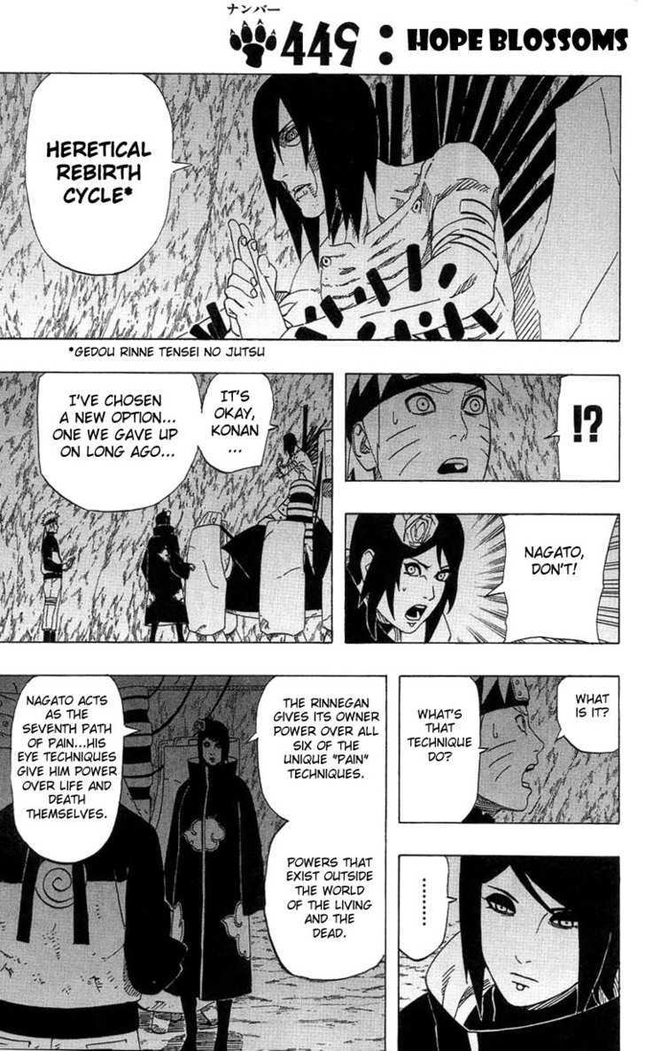 Naruto chapter 449 page 2