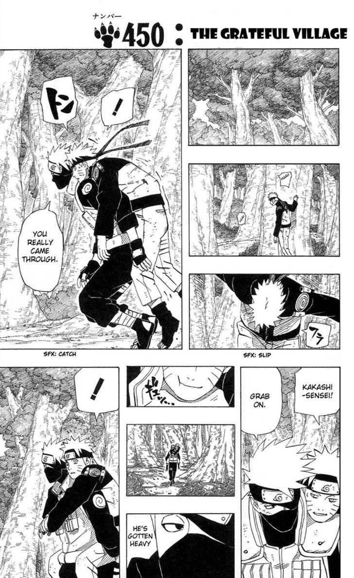 Naruto chapter 450 page 2