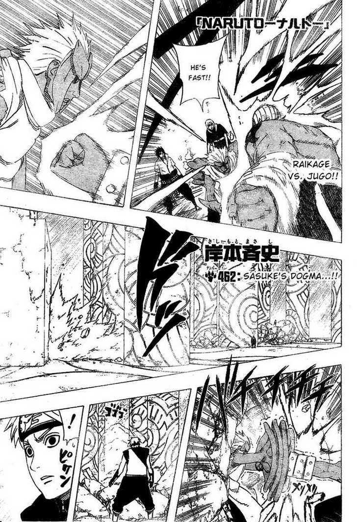 Naruto chapter 462 page 1