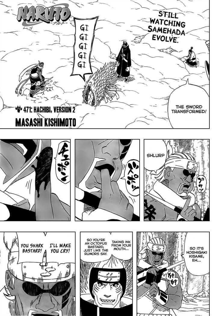 Naruto chapter 471 page 1