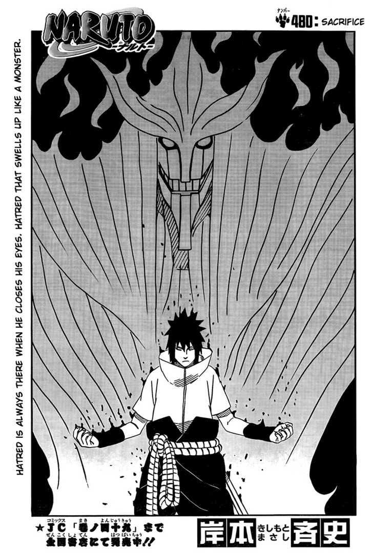 Naruto chapter 480 page 2