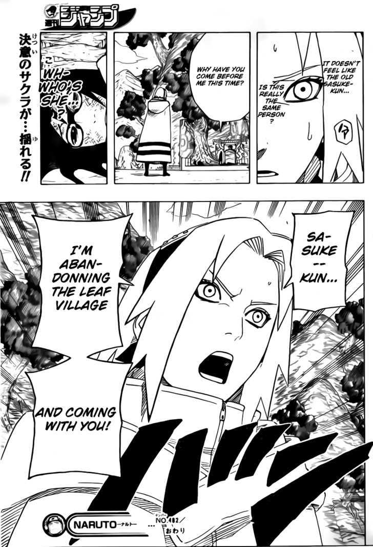 Naruto chapter 482 page 18