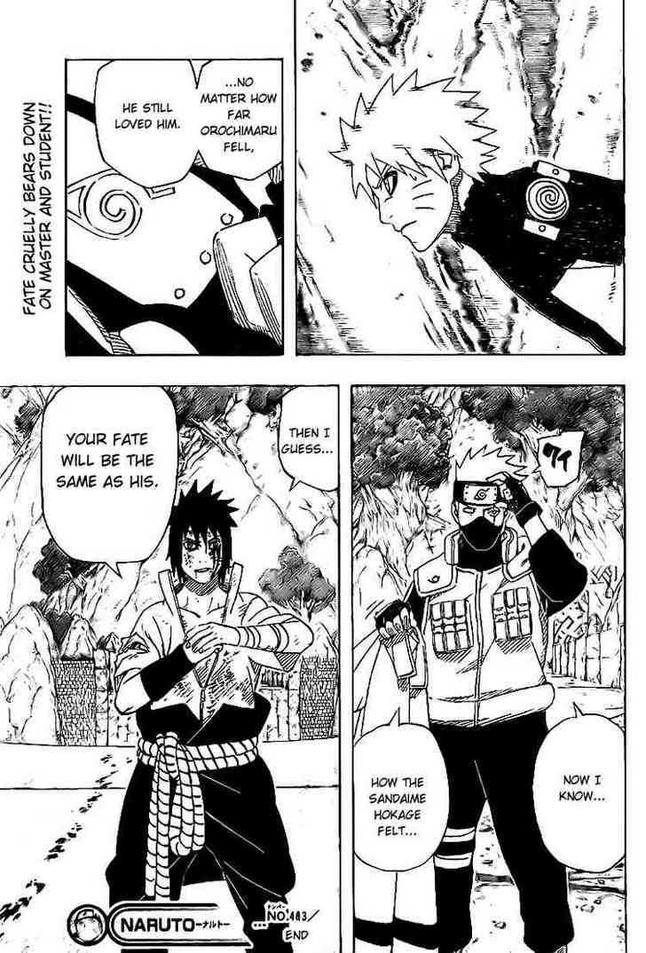 Naruto chapter 483 page 17