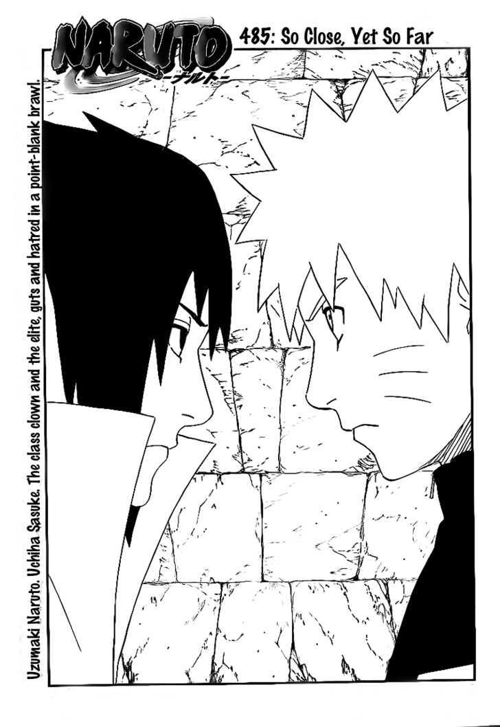 Naruto chapter 485 page 1