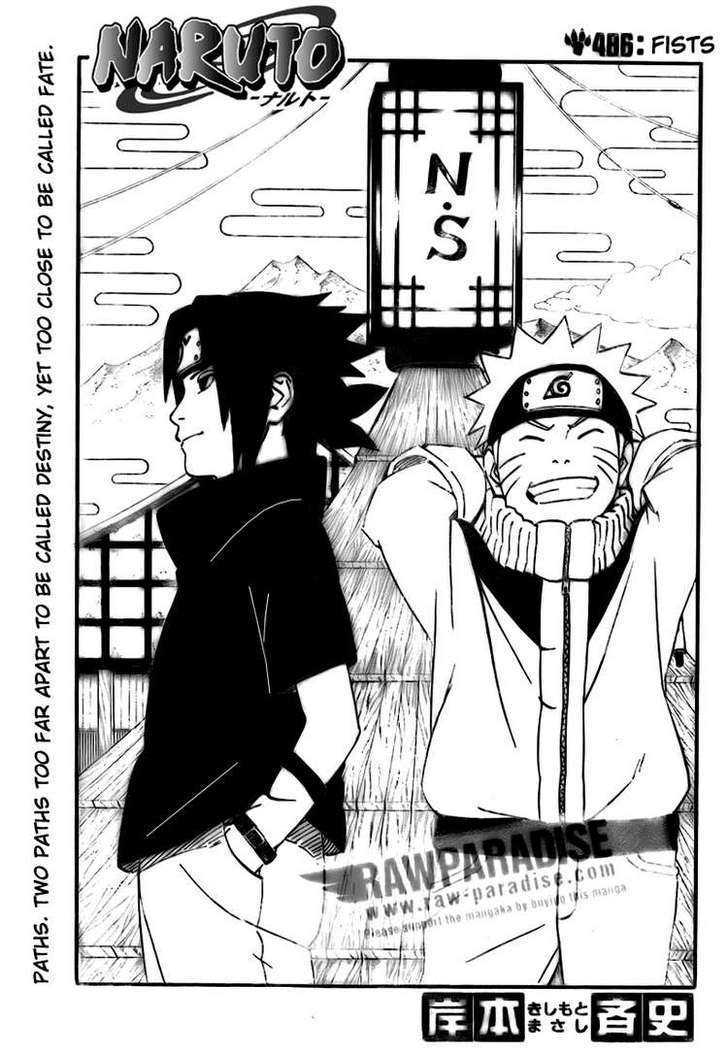 Naruto chapter 486 page 1