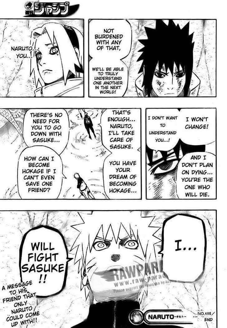 Naruto chapter 486 page 16