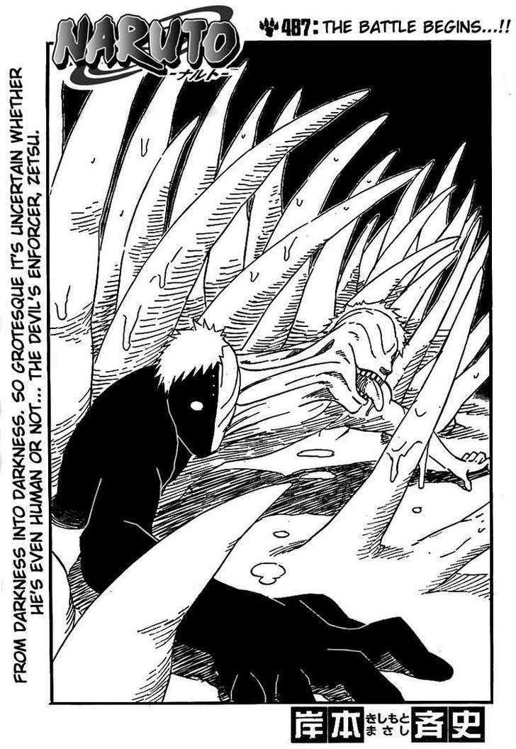 Naruto chapter 487 page 1