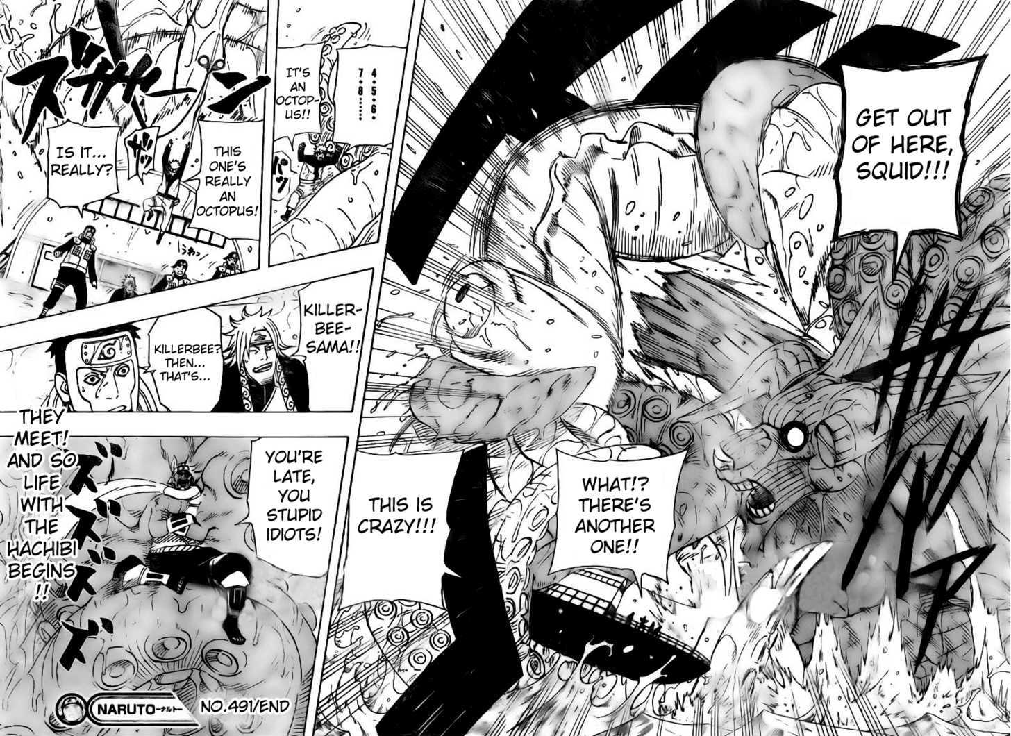 Naruto chapter 491 page 14