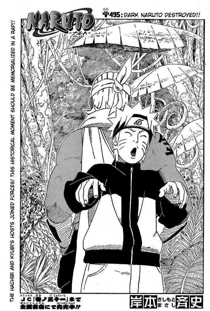 Naruto chapter 495 page 1