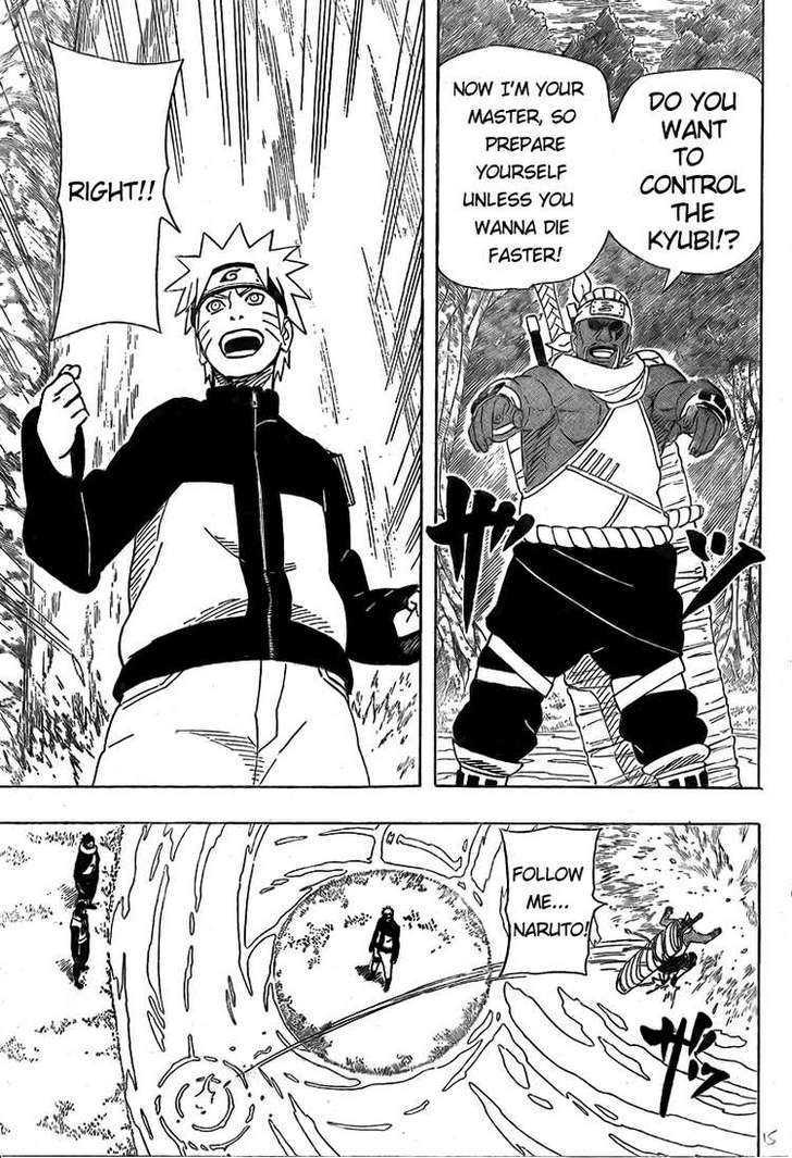 Naruto chapter 495 page 15