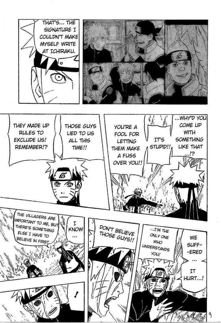 Naruto chapter 495 page 9