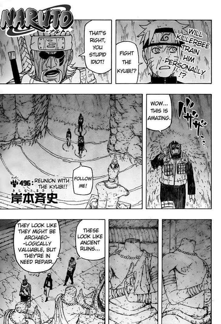 Naruto chapter 496 page 1