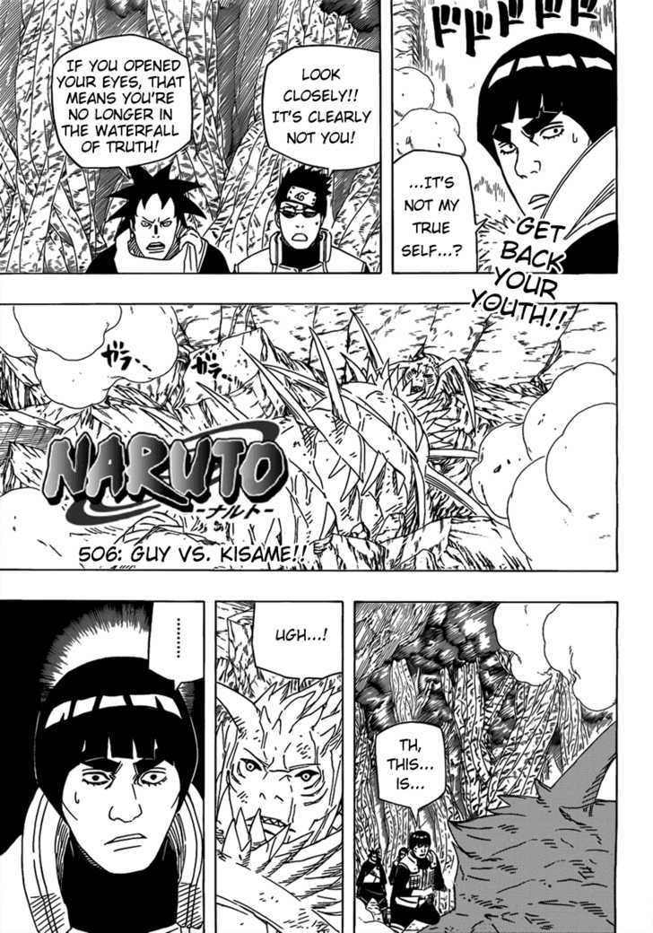 Naruto chapter 506 page 1