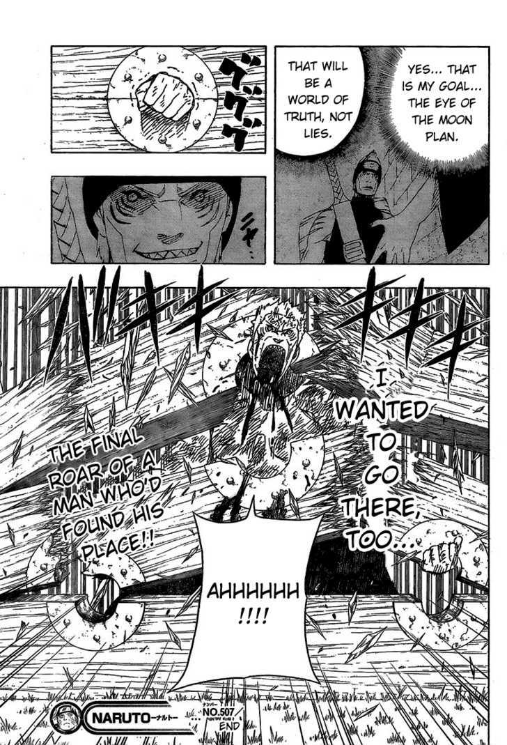 Naruto chapter 507 page 15