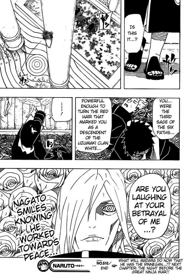 Naruto chapter 510 page 16