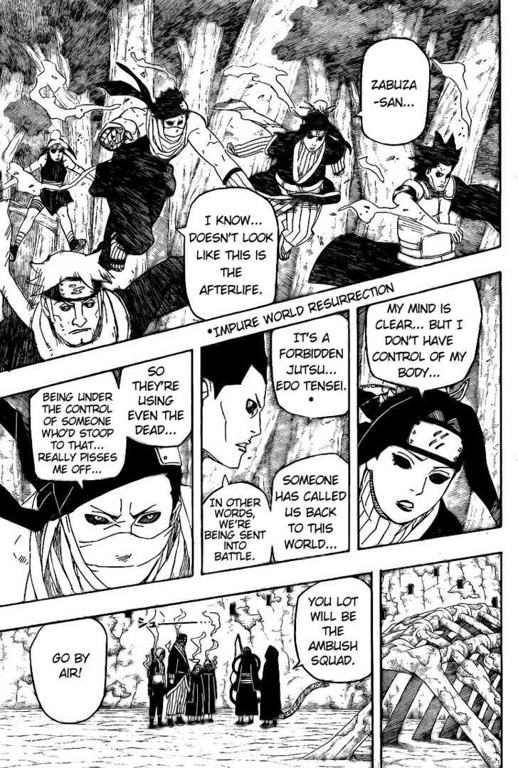 Naruto chapter 516 page 3