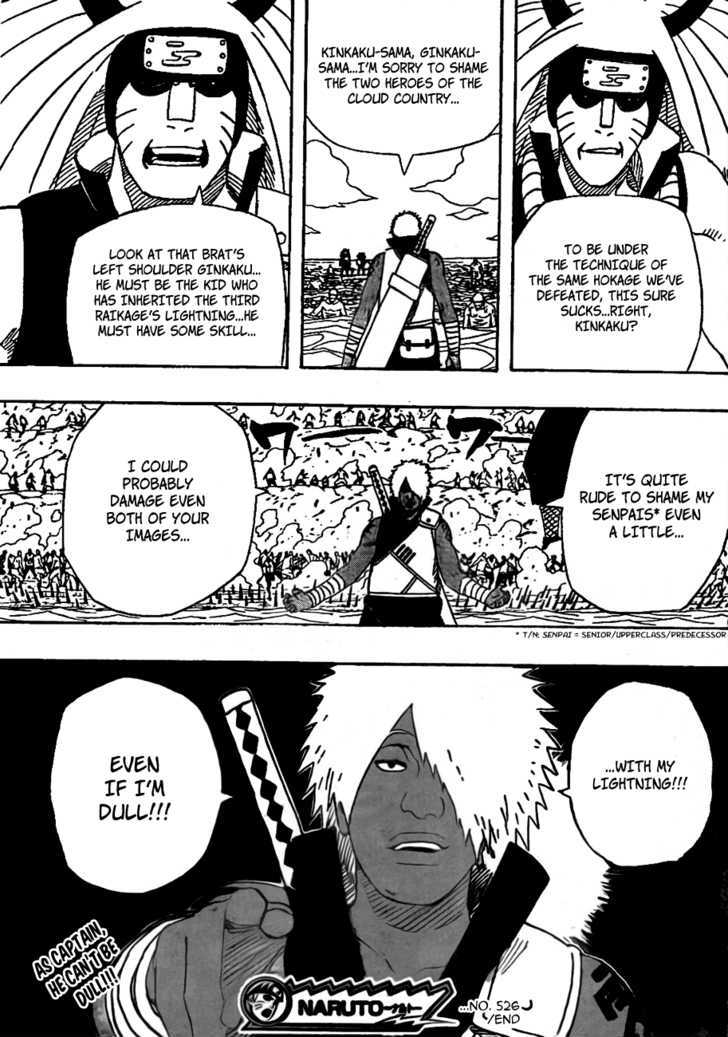 Naruto chapter 526 page 18