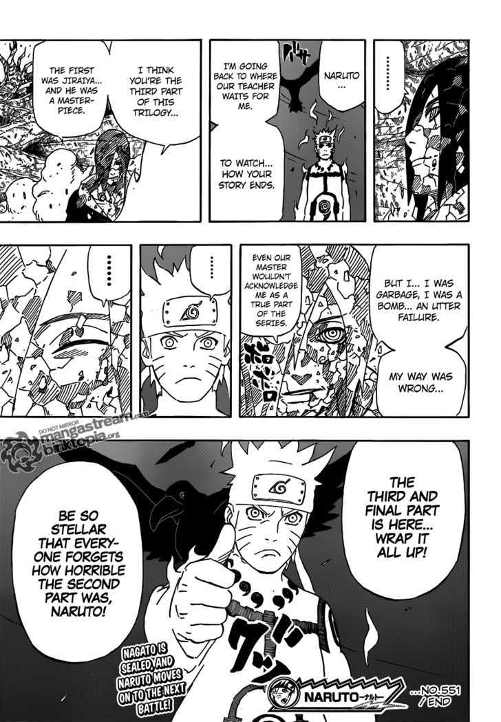 Naruto chapter 551 page 16