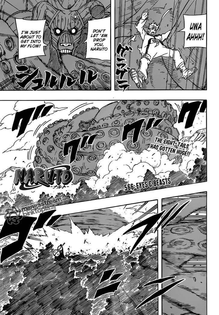 Naruto chapter 566 page 1