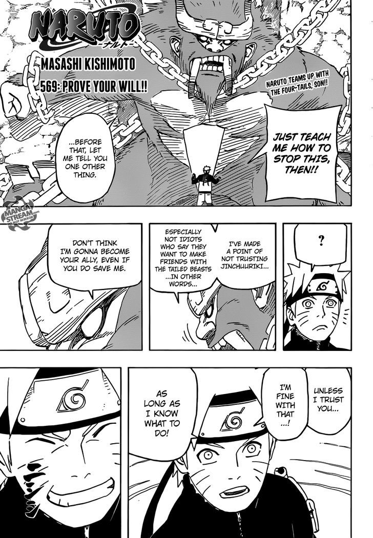 Naruto chapter 569 page 1