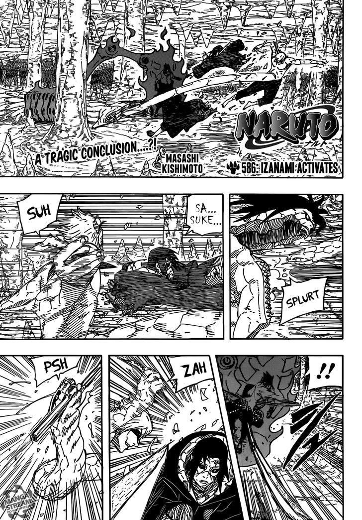 Naruto chapter 586 page 1