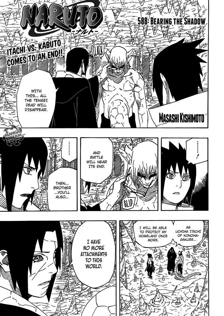 Naruto chapter 588 page 1