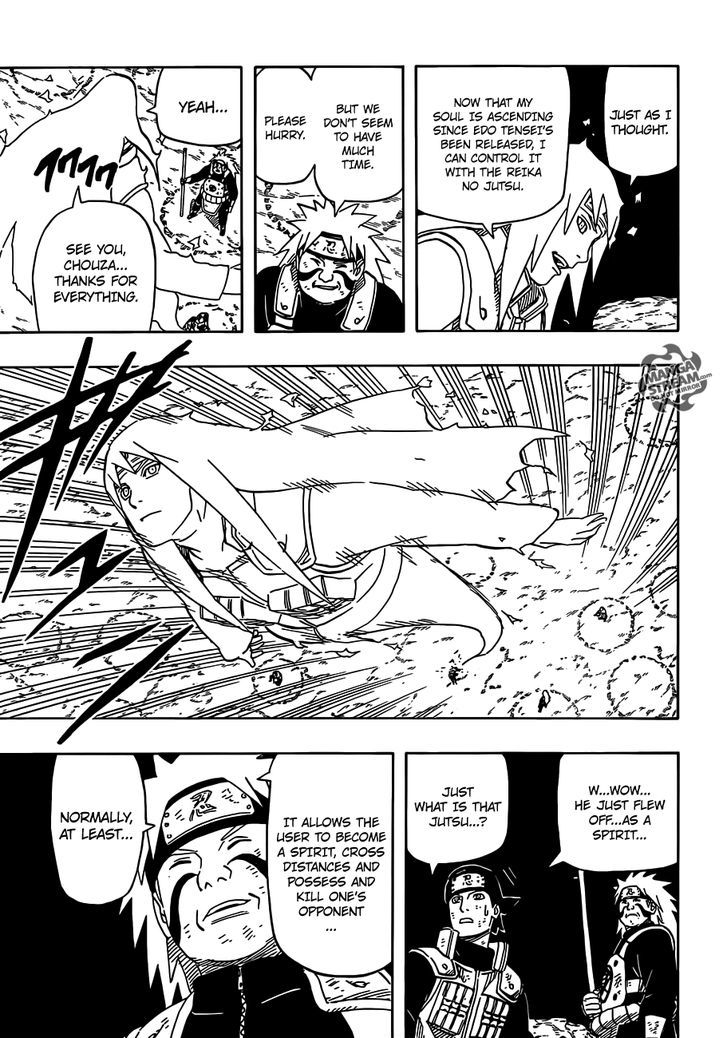 Naruto chapter 591 page 13