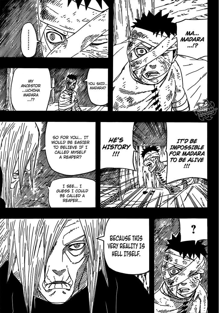 Naruto chapter 602 page 15