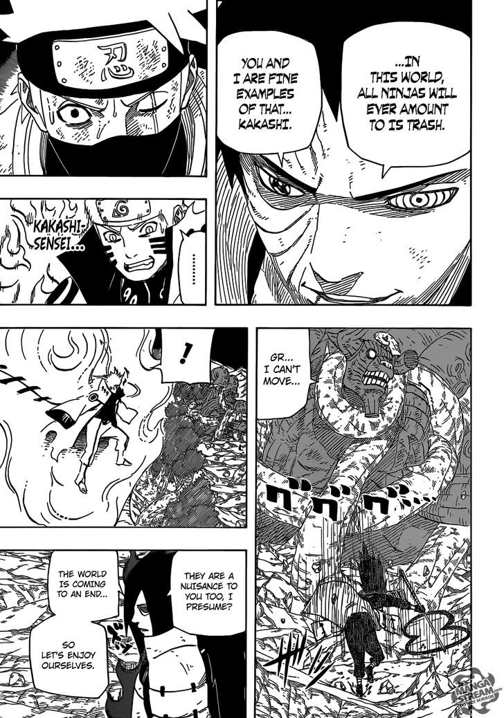 Naruto chapter 608 page 15