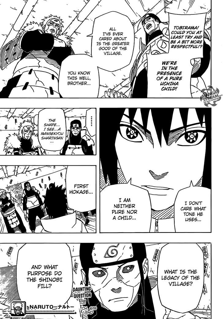 Naruto chapter 619 page 20