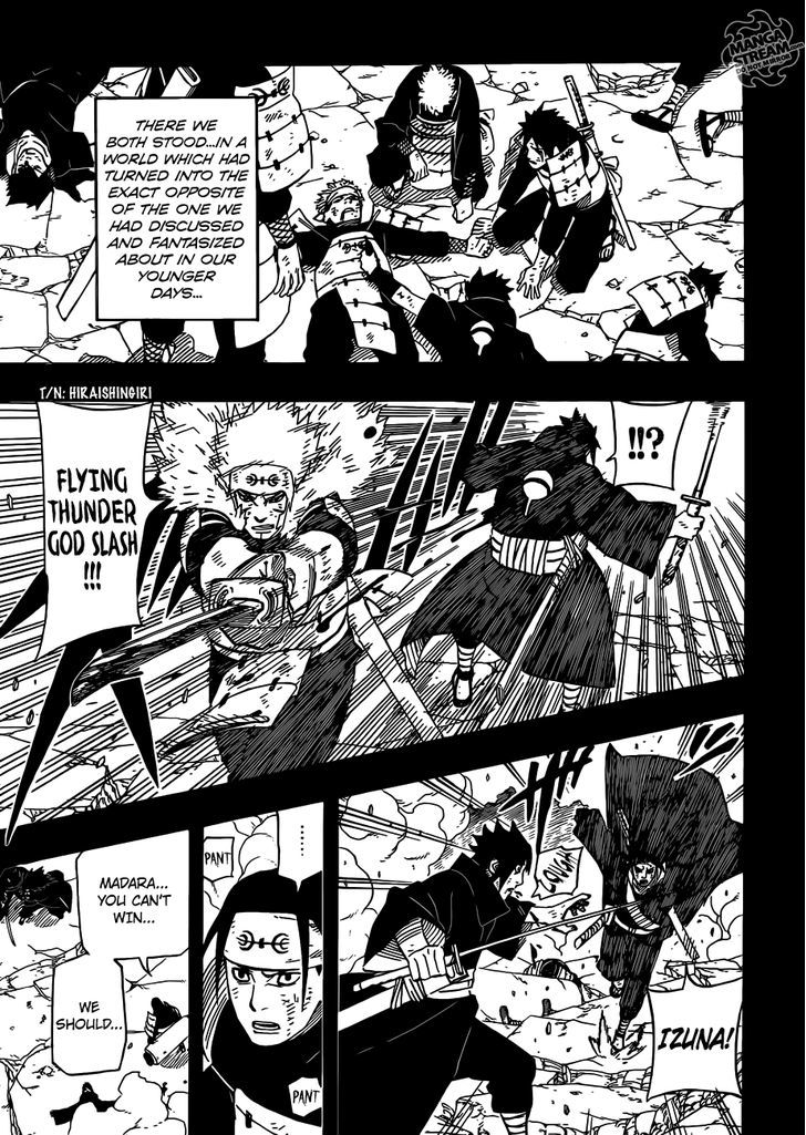 Naruto chapter 624 page 13