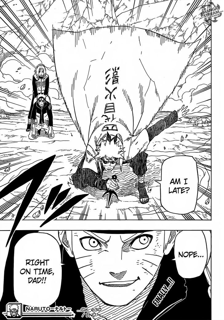 Naruto chapter 630 page 20