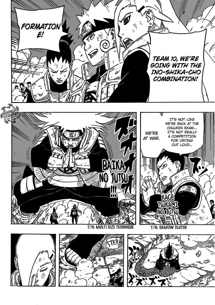 Naruto chapter 633 page 12