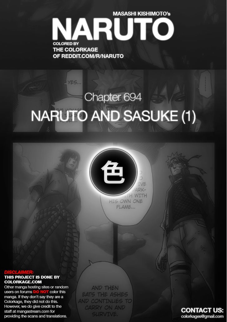 Naruto chapter 694.1 page 1