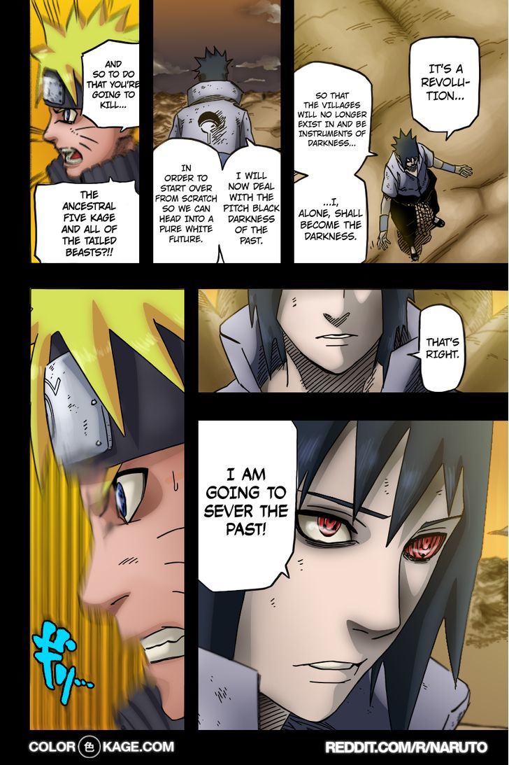 Naruto chapter 694.1 page 11