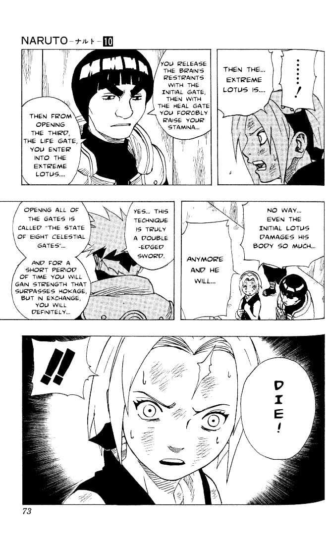 Naruto chapter 85 page 10